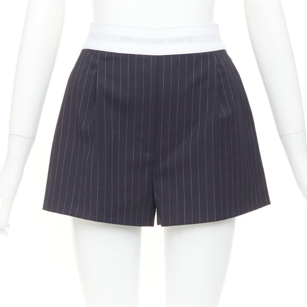Alexander Wang Logo Waistband Shorts